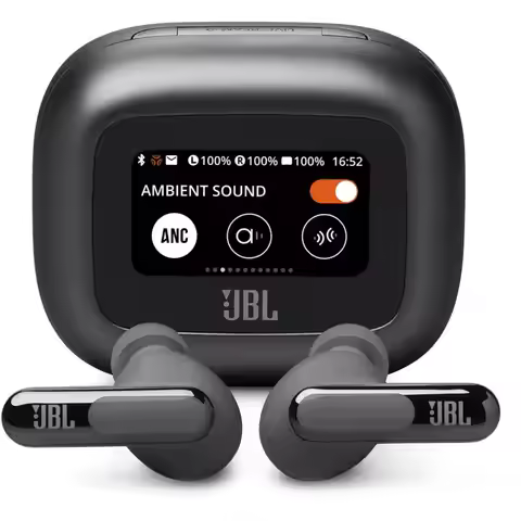 JBL LIVE BEAM 3 真無線降噪貼合式耳機 黑色 紫色 10mm動態驅動單元 IP55 LDAC