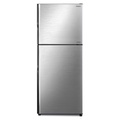 Hitachi R-V420P8M 375L Top Mount Freezer Fridge - Brilliant Black, Stylish Line Series