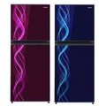 Kulkas 2 Pintu Sharp SJ-197ND-VB - Desain Bunga Modern