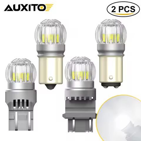 AUXITO 1156 P21W - Bóng đèn LED cho Đèn Ô tô, IP65, Trắng, 4000 Lumens, 3500K, 50.000 giờ tuổi thọ
