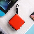 idmix CH05C 10000mAh 鋁合金旅充式行動電源 - 時尚橘/紳士藍