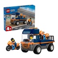 LEGO 60491 ชุดตัวต่อรถขนส่งมอเตอร์ไซค์