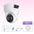 Kamera CCTV V380 Q1 2MP 1080P 355° FOV 128GB TF