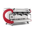 Nuova Simonelli Aurelia Wave 2 Grup Mesin Espresso Hitam, Putih Mutiara, Merah