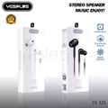 Headset Yesplus YS-125 - Earphone Stereo dengan Mikrofon