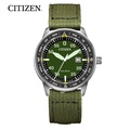 ซิติเซ็น นาฬิกาทหาร Citizen BM7390-2X สีเขียวทหาร สายไนลอน Eco-Drive