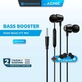 ACMIC BASIC In-Ear Headset Earphone Hitam dengan Mikrofon