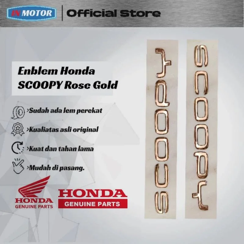 Honda Scoopy 109.5cc Skuter Matik - Pilihan Warna Fashionable
