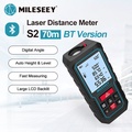 Mileseey เครื่องวัดระยะเลเซอร์ X5 S2 วัดระยะได้ไกลสุด 100 เมตร