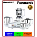 Panasonic MX-AC400 Mixer Grinder - Stainless Steel Bowl, 550W Motor, Non-Slip Feet, 1 Tahun Jaminan