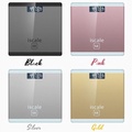 Iscale SE Timbangan Badan Digital LCD - Multi Warna (Silver, Gold, Pink, Grey) 180kg Kapasiti Tinggi