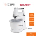 Sharp EMS60WH Stand Mixer 3.4L Putih - Alat Pengacau Multifungsi dengan 5 Tetapan Kelajuan