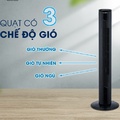 Quạt Tháp Panworld PW-2224 - Đen, Trắng - 910mm x 270mm x 270mm