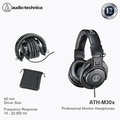 AUDIO-TECHNICA ATH-M30X Headphone Monitor Profesional - Hitam