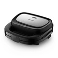 Philips HD2350 5000 Series Sandwich Maker, Hitam & Perak, Pembuat Wafel