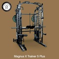 Magnus X Trainer 5 Plus, Smith Machine Multifungsi Power Rack Fitness Baja Indonesia