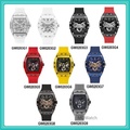 Jam Tangan Pria Guess GW0203G1 Phoenix Multifungsi Dengan Tali Karet Putih 43mm