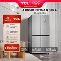TCL ตู้เย็น 4 ประตู รุ่น RT46MPCDG ขนาด 470 ลิตร สี Galaxy Grey