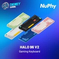 NuPhy Halo96 V2 Keyboard Mekanis Nirkabel 96% - PBT Double-Shot Keycaps