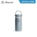 Hydro Flask Wide Mouth 2.0 16 Oz - กระติกน้ำสูญญากาศ เก็บความเย็น-ร้อน สีดำ