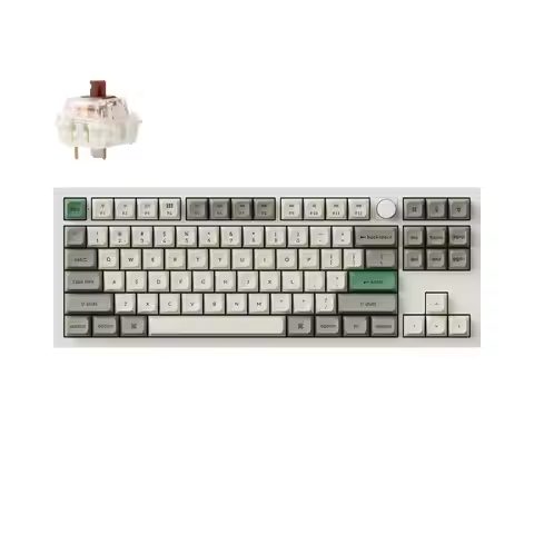 Keychron Q3 Max คีย์บอร์ดไร้สาย 80% TKL พร้อมสวิตช์ Gateron Jupiter และไฟ RGB 22 แบบ