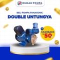 Pompa Booster Panasonic GA 200 F 200 Watt, Pompa Air dari Toren ke Keran