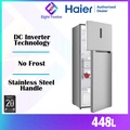 Haier HRF-IV498H Peti Sejuk 2 Pintu Kapasiti 470L Warna Silver