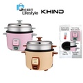 Khind 2.8L Electric Rice Cooker RC928T - Light Pink