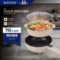 Electrova iCook Series Multi-Function Cooker Pot (4L) - Hot & Cold Fan