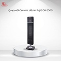 Quạt Sưởi Gốm Ceramic FujiE CH-2000 - Đen, 772x230x220mm, 4.35kg