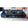 Bếp Gas Đôi WINDO 719GL - Mặt Kính Sen Đồng, Dễ Vệ Sinh, Bảo Hành Toàn Quốc