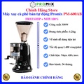 Máy xay cà phê bán tự động Promix PM-600AB - 1.2 kg, 9 kg/giờ, Đen