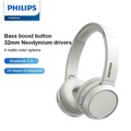 Philips TAH4205 On-ear Wireless Headphones - Matte Red, 32mm Neodymium Drivers, Lipat, Kabel USB-C