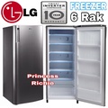 Kulkas Freezer LG GN-INV304SL - Platinum Silver 171L