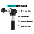 Pistol Urut Booster Pro 2 - Alat Pijat Elektrik dengan 9 Tahap Kecepatan dan Bateri Li-ion 2000mAh