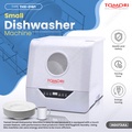 Tomori THX-DW1 Mesin Cuci Piring Mini - Putih Emas