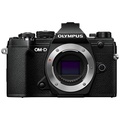 Olympus OM-D E-M5 Mark III - Máy ảnh không gương lật compact màu đen, cảm biến 20.4MP