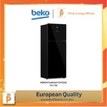 Beko ตู้เย็น 2 ประตู 14.3Q รุ่น B5RDNT445E40VZHFSGB กระจกดำ