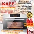 Lò Nướng Kaff KF-ST56LXR 56L Dung Tích Lớn, Màu Đen, Điện 220V