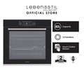 Lebensstil Kollektion LKBO-8015 Oven Elektrik Bina Dalam 80L, Stainless Steel
