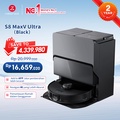 Roborock S8 MaxV Ultra - Robot Vacuum & Mop Cleaner Canggih