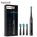 Bàn chải điện Fairywill D7 - Màu đen, 5 chế độ làm sạch, chống nước IPX7