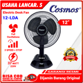 Cosmos 12DSE Kipas Angin Meja - Abu-abu