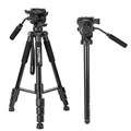 Zomei Q310 Tripod Monopod 2 in 1 Aluminium Paduan, Hitam