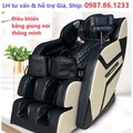 Ghế Massage Thomas Hamilton DG500 - Công nghệ 3D, Điều khiển Giọng Nói, Màu Đen Trắng Sữa