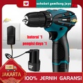 HILDA 12V Mesin Bor Baterai Cordless Impact Drill 13mm