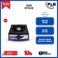 Philux PH-18S Dapur Gas Tunggal Hitam 288mm x 395mm x 95mm