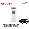 Sharp CVH10YD 1HP Penyejuk Udara Portabel R32 dengan Penyahlembapan
