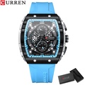 CURREN 8442 Jam Tangan Pria Analog Chronograph