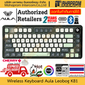 LEOBOG K81 คีย์บอร์ดเชิงกลไร้สาย 75% ปรับแต่งได้ พร้อมสวิตช์ Ice Crystal และ Ice Soul